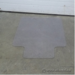 Anti Static Mat Under Chair Floor Protector 44.5 x 53 in.